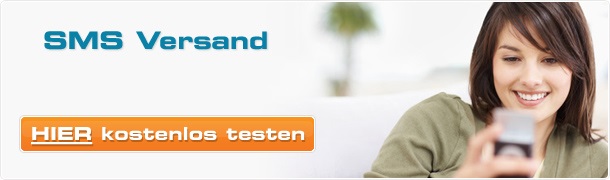 SMS Versand Hier kostenlos testen